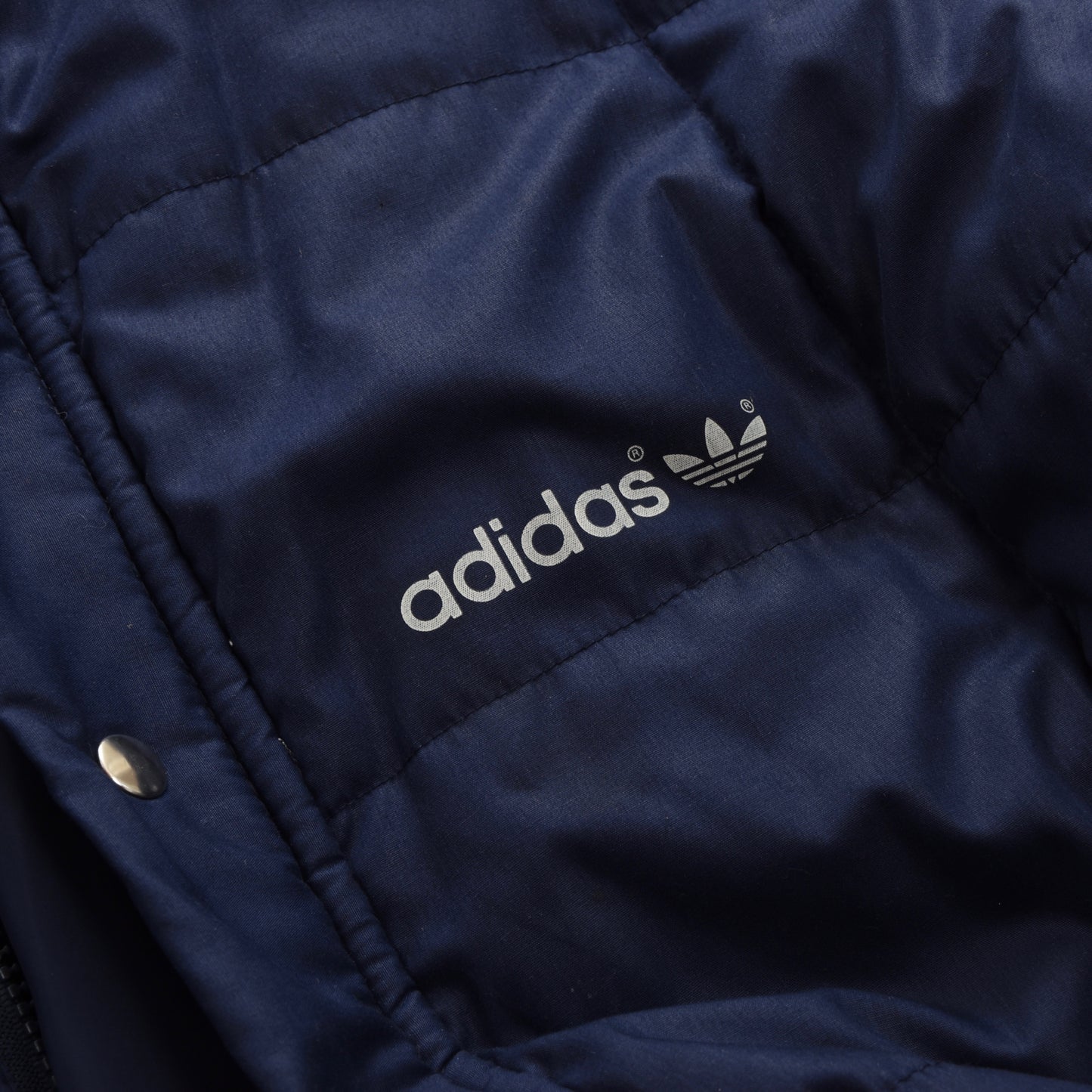 Vintage Adidas Stadium/Coach's Coat Size 46 - Indigo Blue