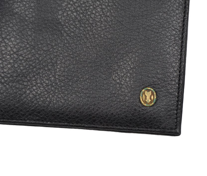 Goldpfeil Leather Wallet/Billfold - Black