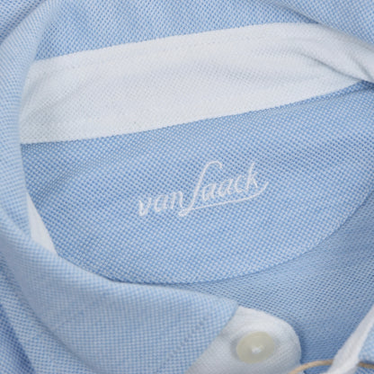 Van Laack for Lufthansa First Class Sleep Shirt/Top Size XL - Light Blue
