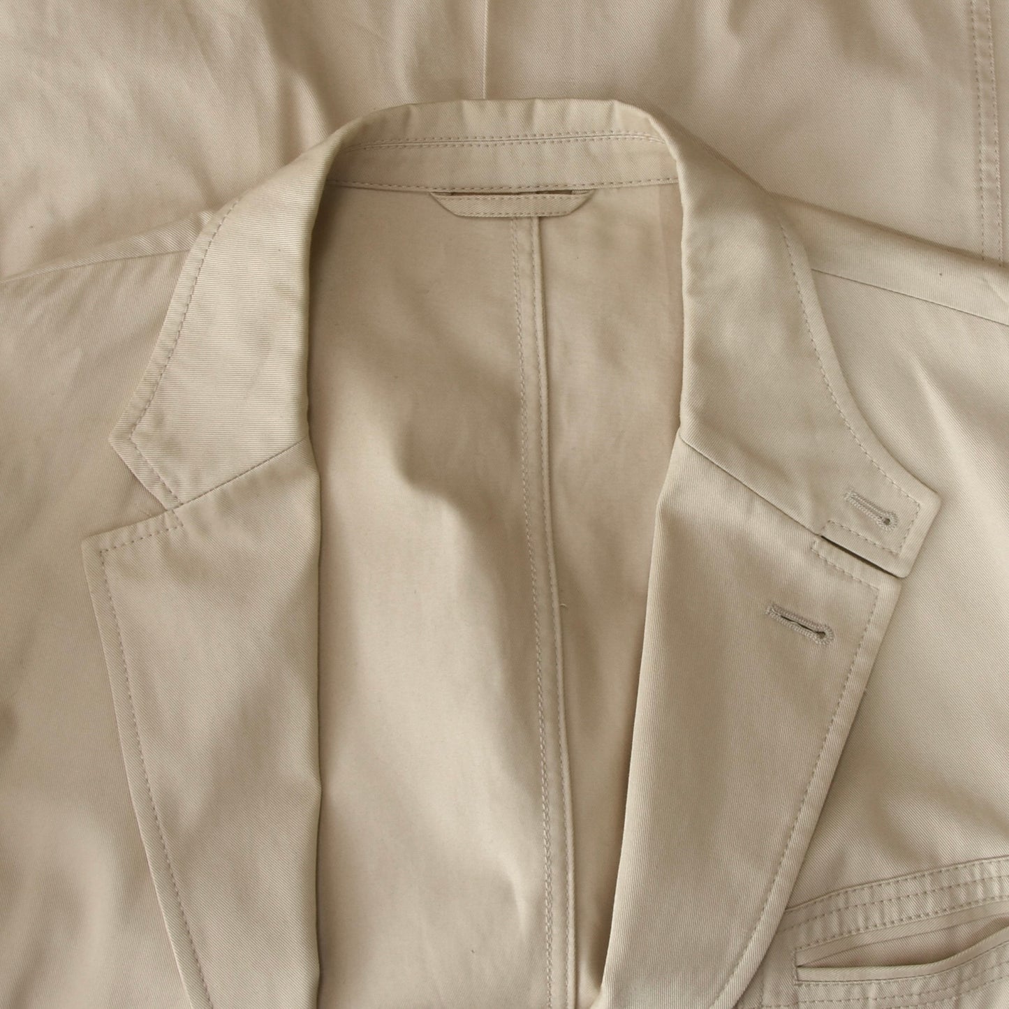 Bally Safarijacke aus Baumwolle Größe 58 - Beige