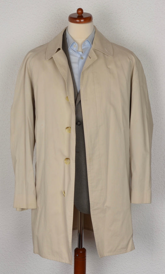 Vintage Burberry Mac/Car Coat Size 50 - Beige