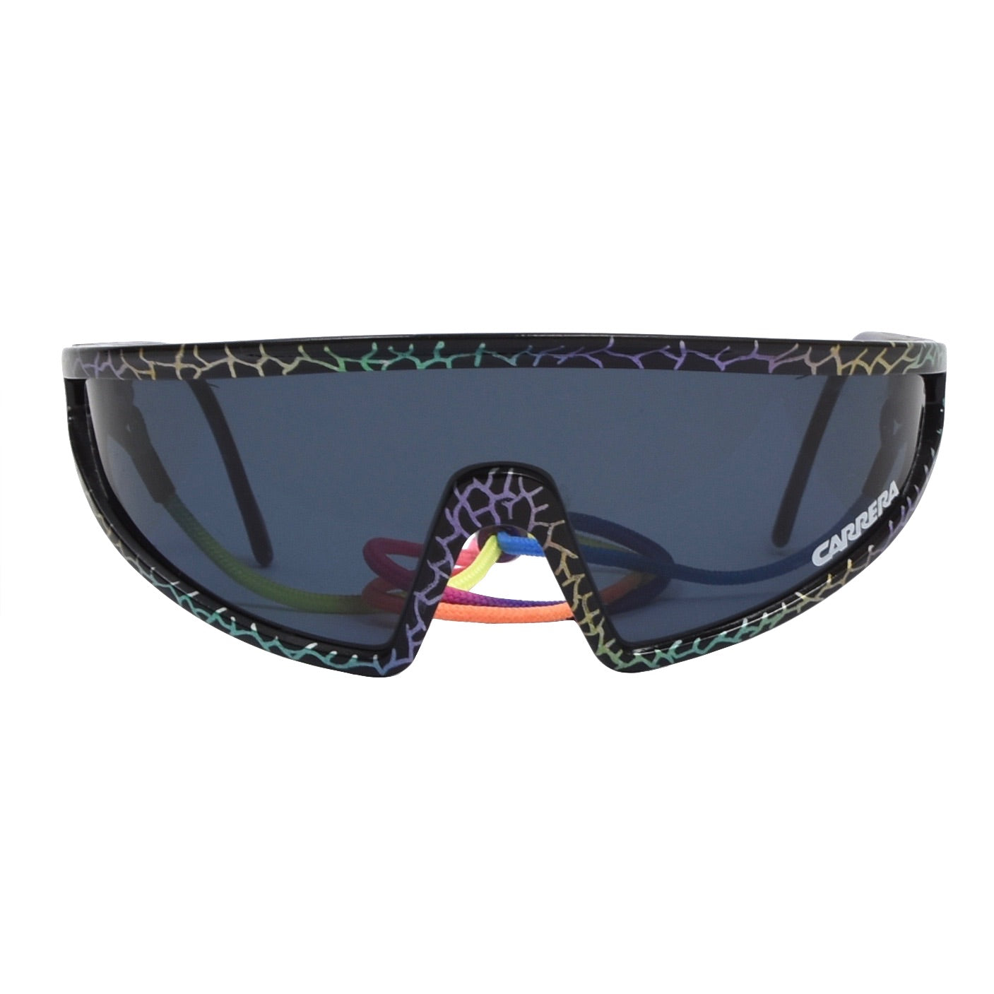Jahrgang Carrera Mod. 5496 Shield Sonnenbrille - Regenbogen