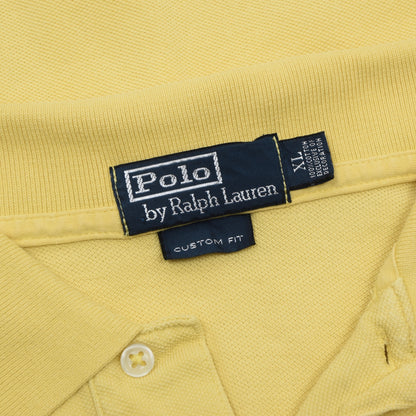 x2 Polo Ralph Lauren Poloshirts Größe XL Custom Fit - Gelb &amp; Farbblock