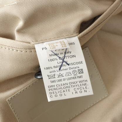 Bally Safarijacke aus Baumwolle Größe 58 - Beige