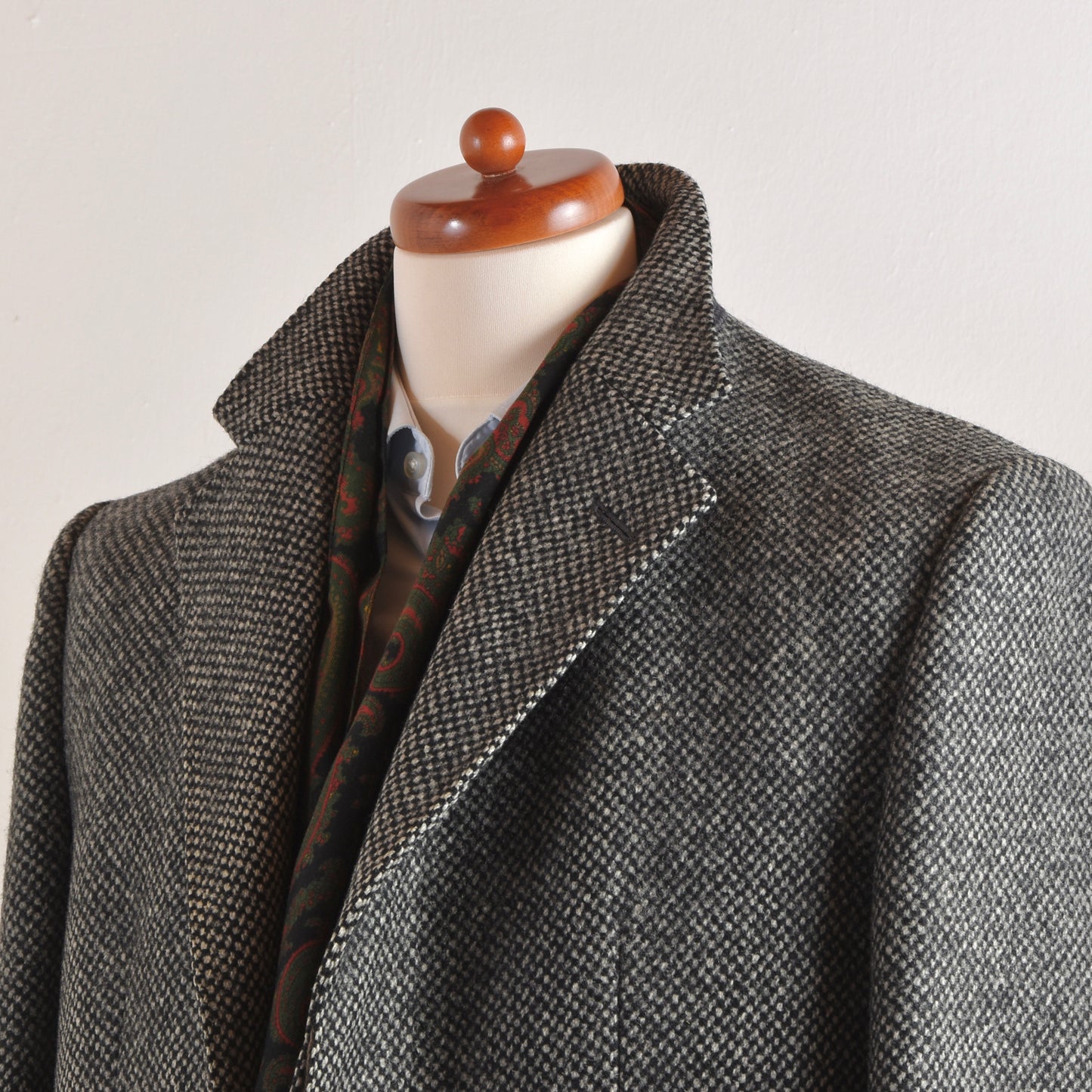 Kynoch Scotland for Bierkopf Tweed Overcoat Size 48