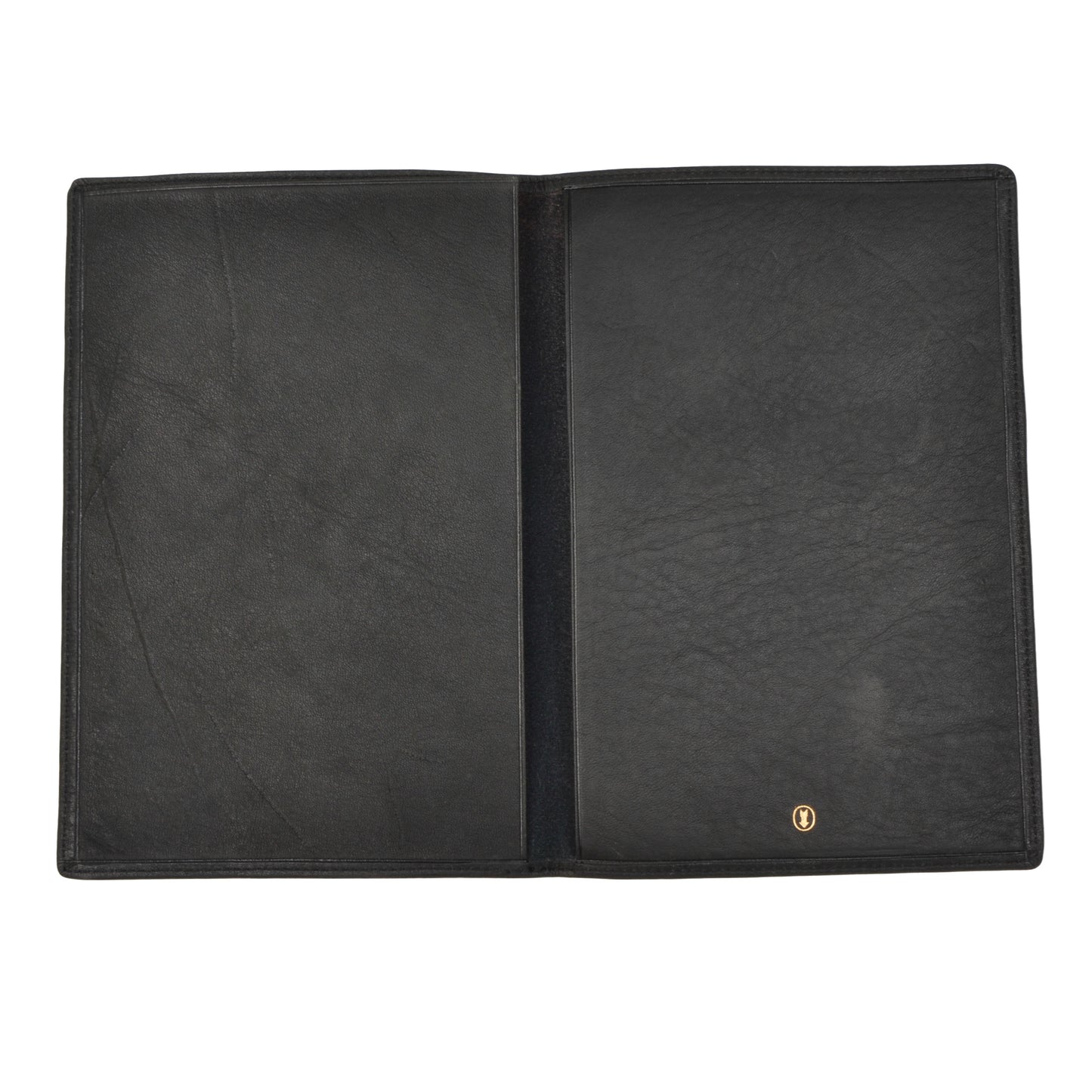 Goldpfeil Travel Wallet/Passport Case - Black