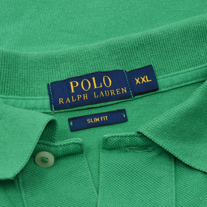 x2 Polo Ralph Lauren Poloshirts Größe XXL Custom Fit/Slim Fit - Blau &amp; Grün