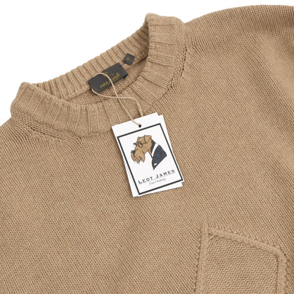 Van Laack Wool/Cashmere/Silk Sweater Size 52 L - Tan
