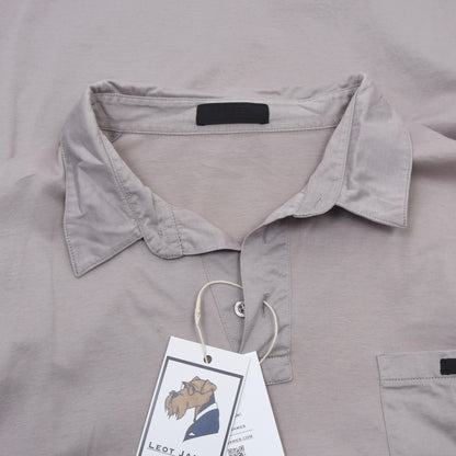 Prada Milano Poloshirt Größe XXXL ca. 59cm - Beige-Grau-Taupe