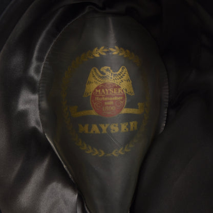 Mayser Fur Felt Hat Size 58 - Charcoal