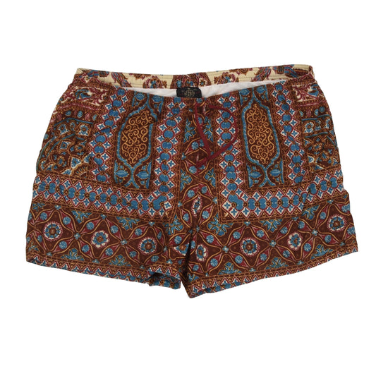 Vintage Brooksfield Batik Swim Trunks Size 52