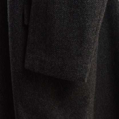 Jupiter Wien Vintage Wool Overcoat Size 54 - Dark Grey