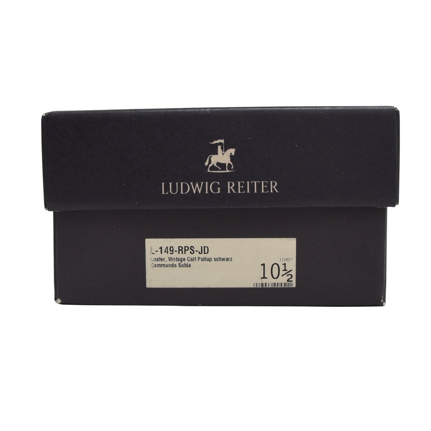 NEU Ludwig Reiter Leisure Class Loafer Gr. 10,5 - Schwarz