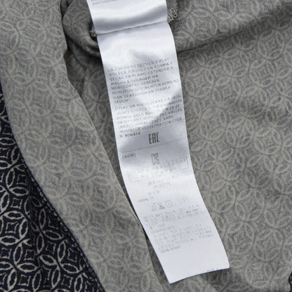 Ermenegildo Zegna Polo Shirt Size 54/XL ca. 56cm - Medallion Print