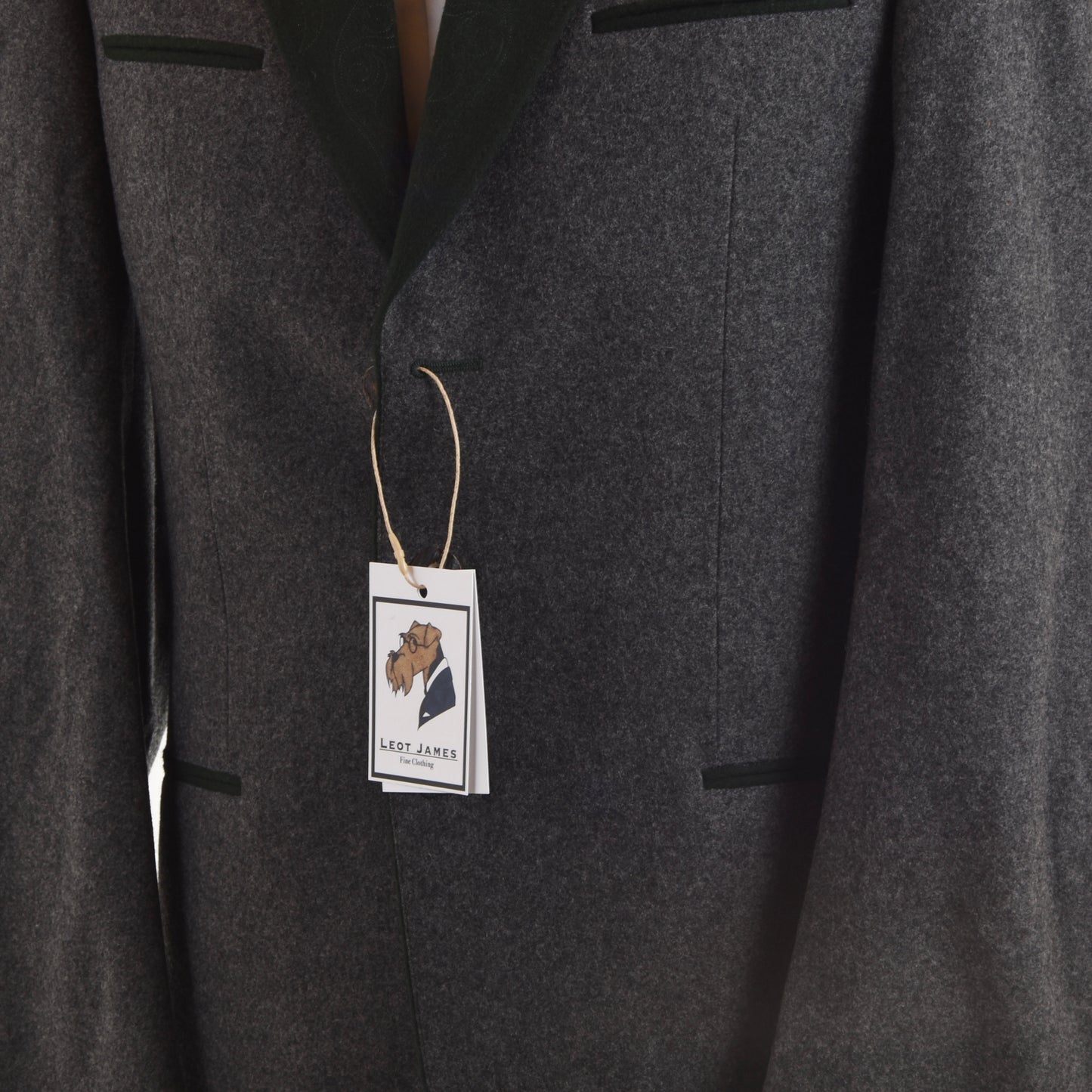 NOS Lodenfrey Trachtenanzug Wool Suit Size 90 - Grey
