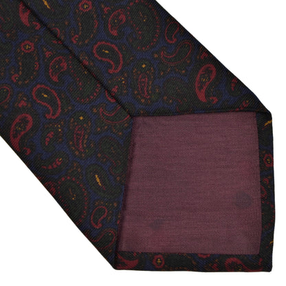 E. Braun & Co. Wien Ancient Madder Silk Tie - Paisley
