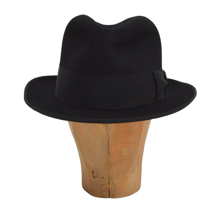 Peschel Fur Felt Hat Size 56 - Black