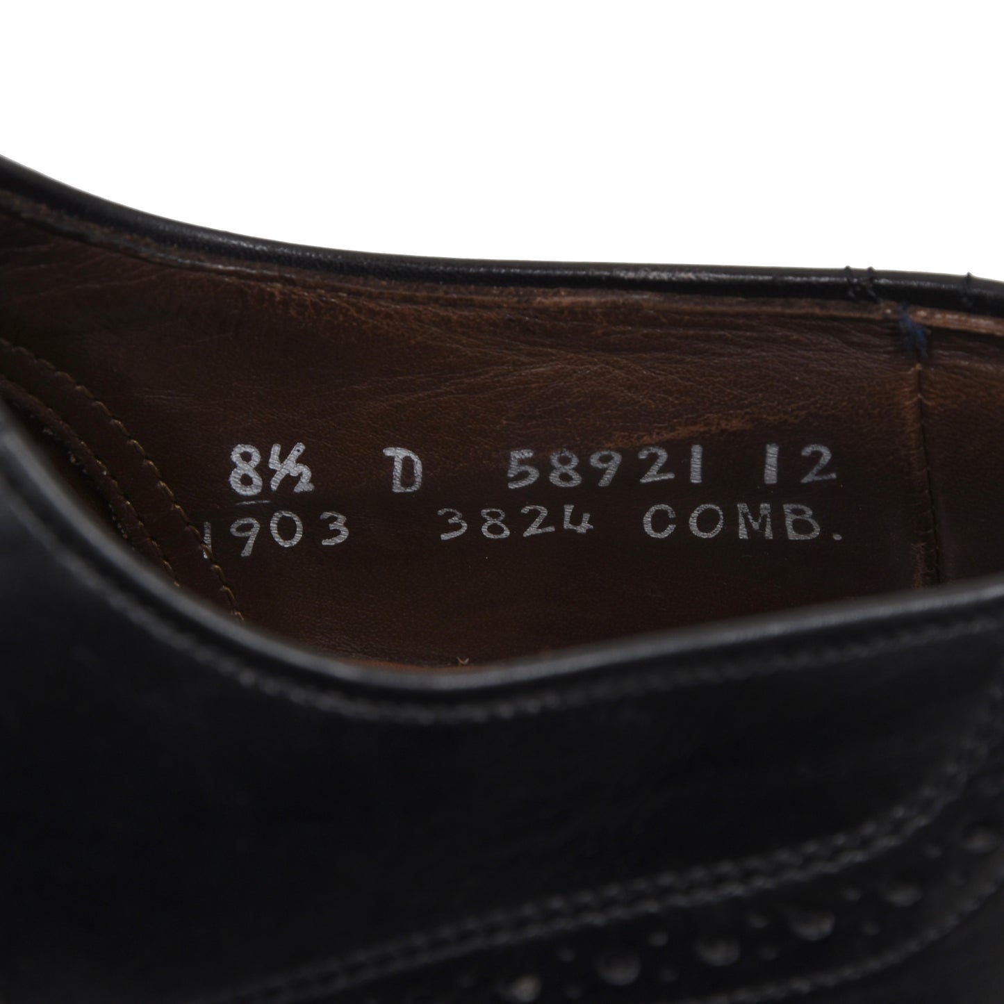 Allen Edmonds Chester Schuhe Größe 8,5 D - Schwarz