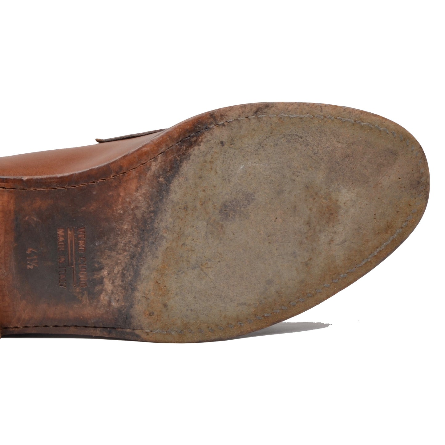 Lendvay &amp; Schwarcz Loafer Schuhe Größe 41,5 - Cognac Braun