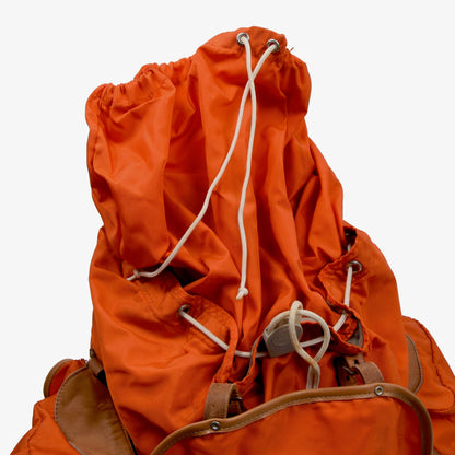 Jahrgang Kamarg Nylon Rucksack - Orange