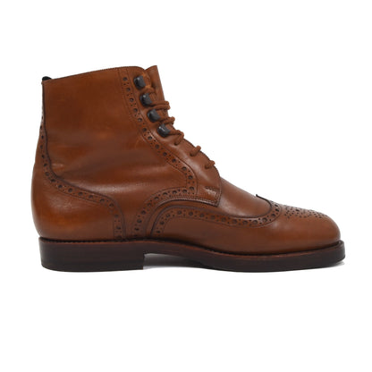Ludwig Reiter Budapester Boots Size 9 - Cognac Brown