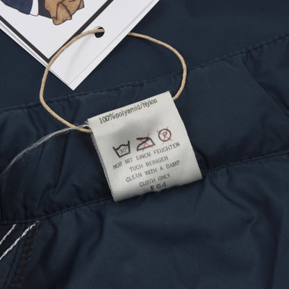 Vintage '80s Adidas Nylon Rain Jacket Size D40 - Navy Blue