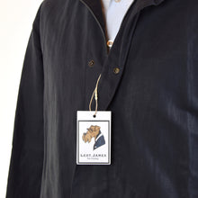 Laden Sie das Bild in den Galerie-Viewer, Ermenegildo Zegna Übergroße Jacke aus Leinen/Baumwolle Größe M - Marineblau