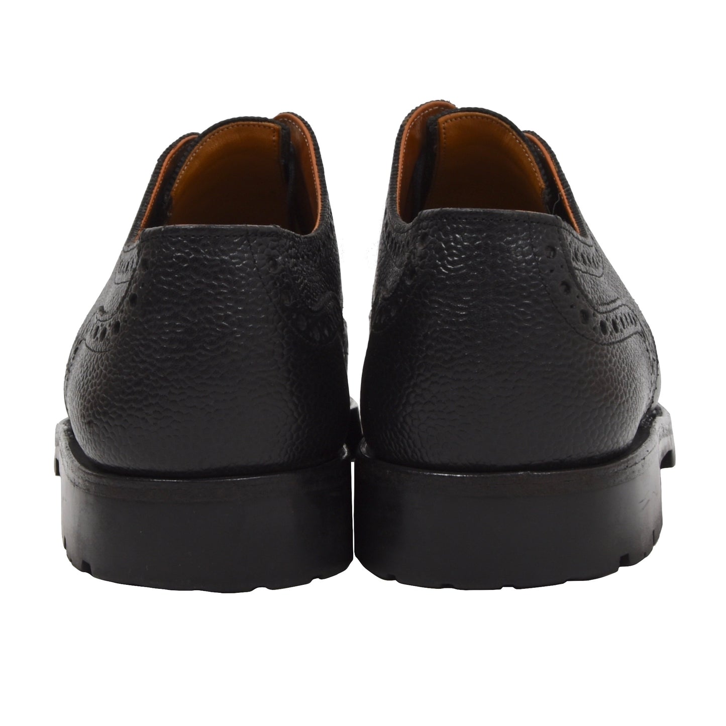 Ludwig Reiter Scotch Grain Shoes Size 9 - Black