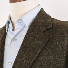 Laden Sie das Bild in den Galerie-Viewer, Francesco Smalto Paris Tweed Jacke Größe 50 - Grün