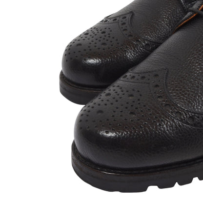 Ludwig Reiter Scotch Grain Shoes Size 9 - Black