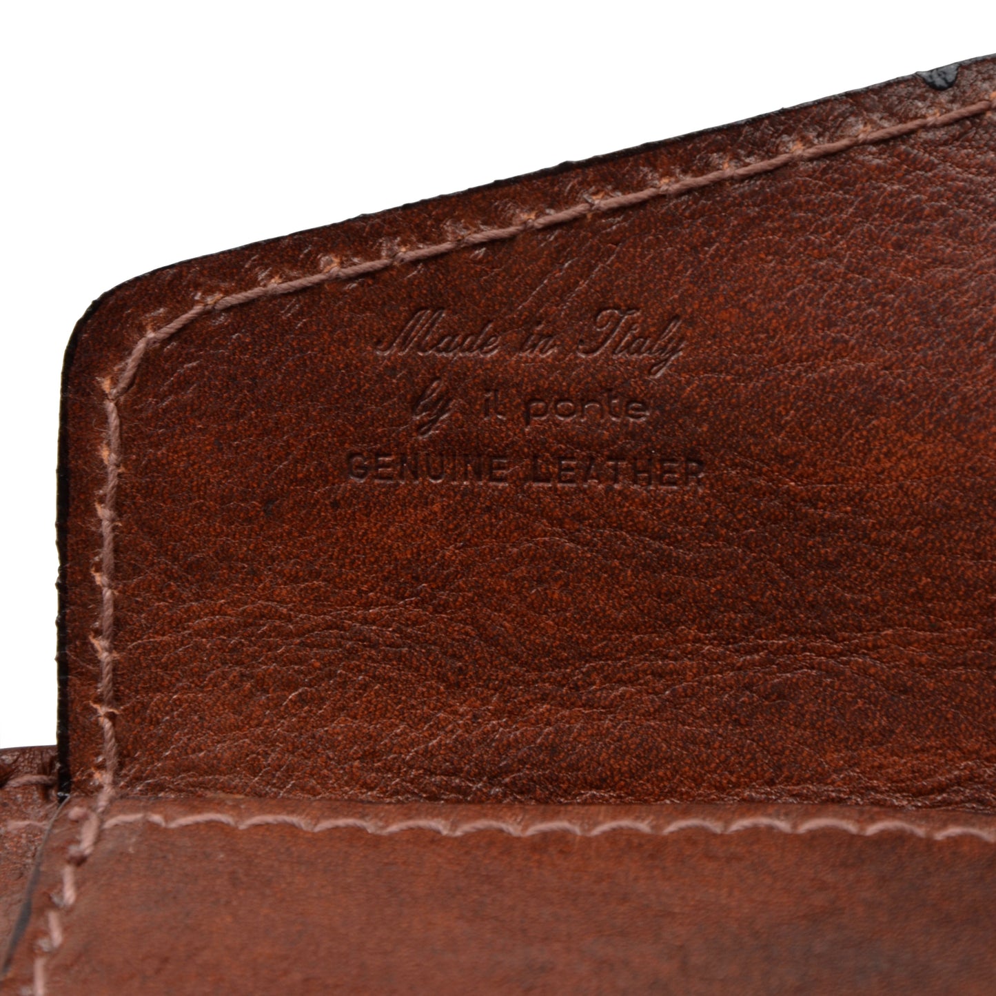 The Bridge Leather Travel Pouch - Brown