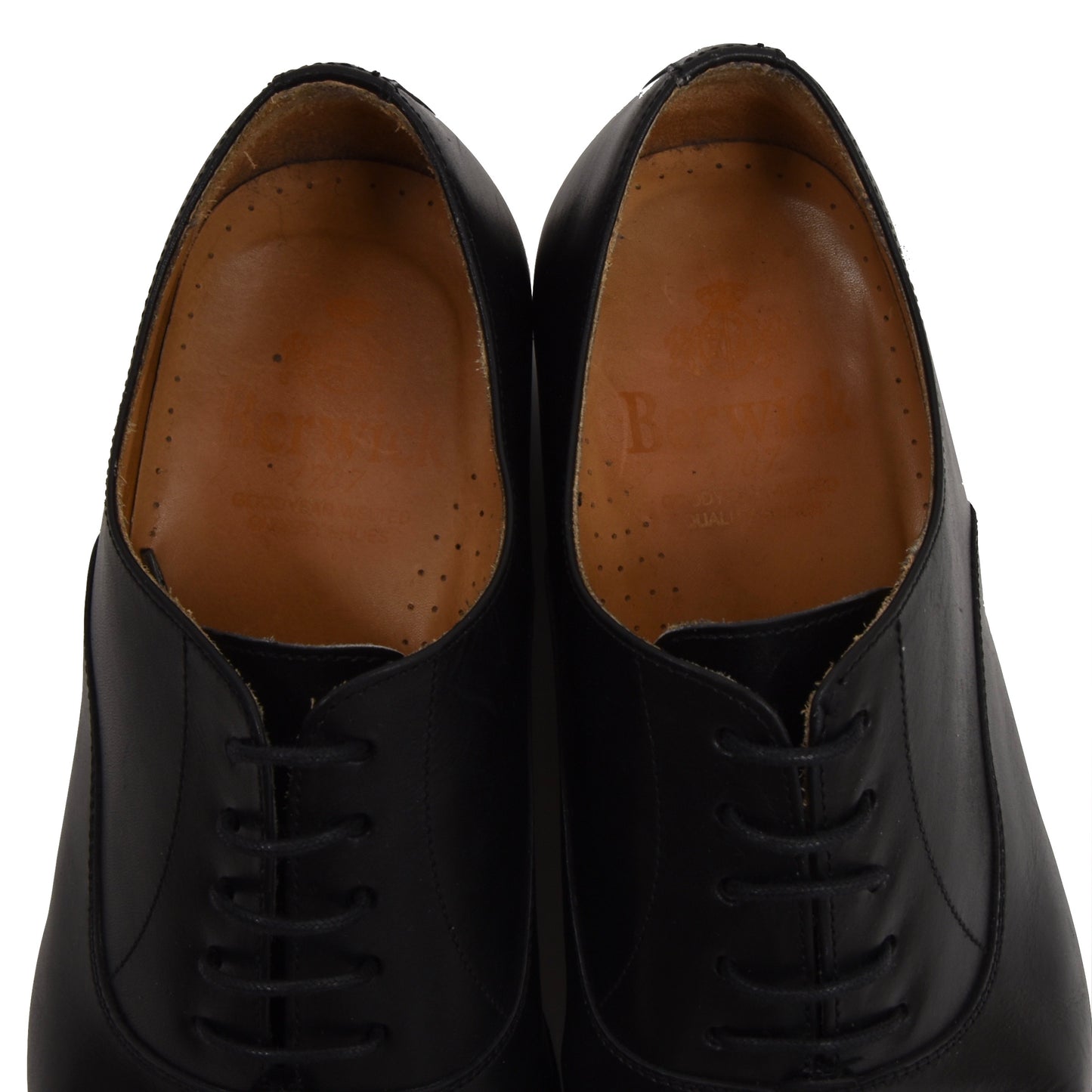 Berwick 1707 Balmoral Schuhe Größe 42,5 - Schwarz