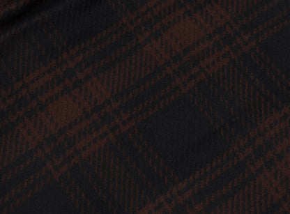 Plaid Wool Scarf by Kynloch Scotland - Brownwatch