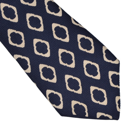 Vintage Phoenix for Sir Anthony Wien Silk Tie - Blue & White