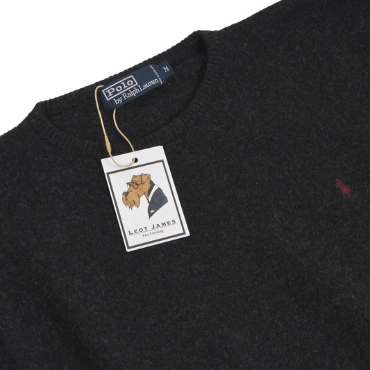 Polo Ralph Lauren Lammwollpullover Größe M - Anthrazit