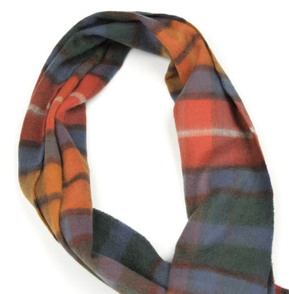 Cashmere & Wool Scarf by Johnstons of Elgin - Plaid