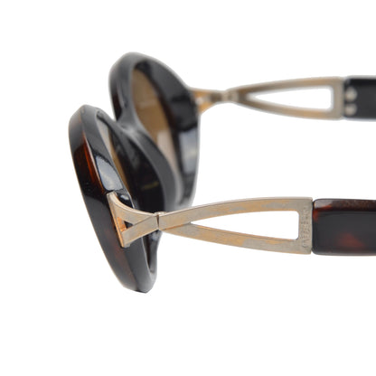 Vintage Karl Lagerfeld Sunglasses - Brown & Gold