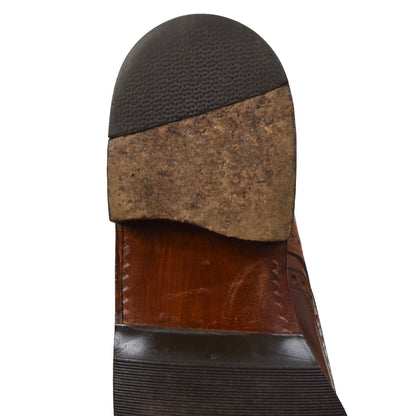 Ludwig Reiter Shell Cordovan Budapester Schuhe Größe 9 - Braun