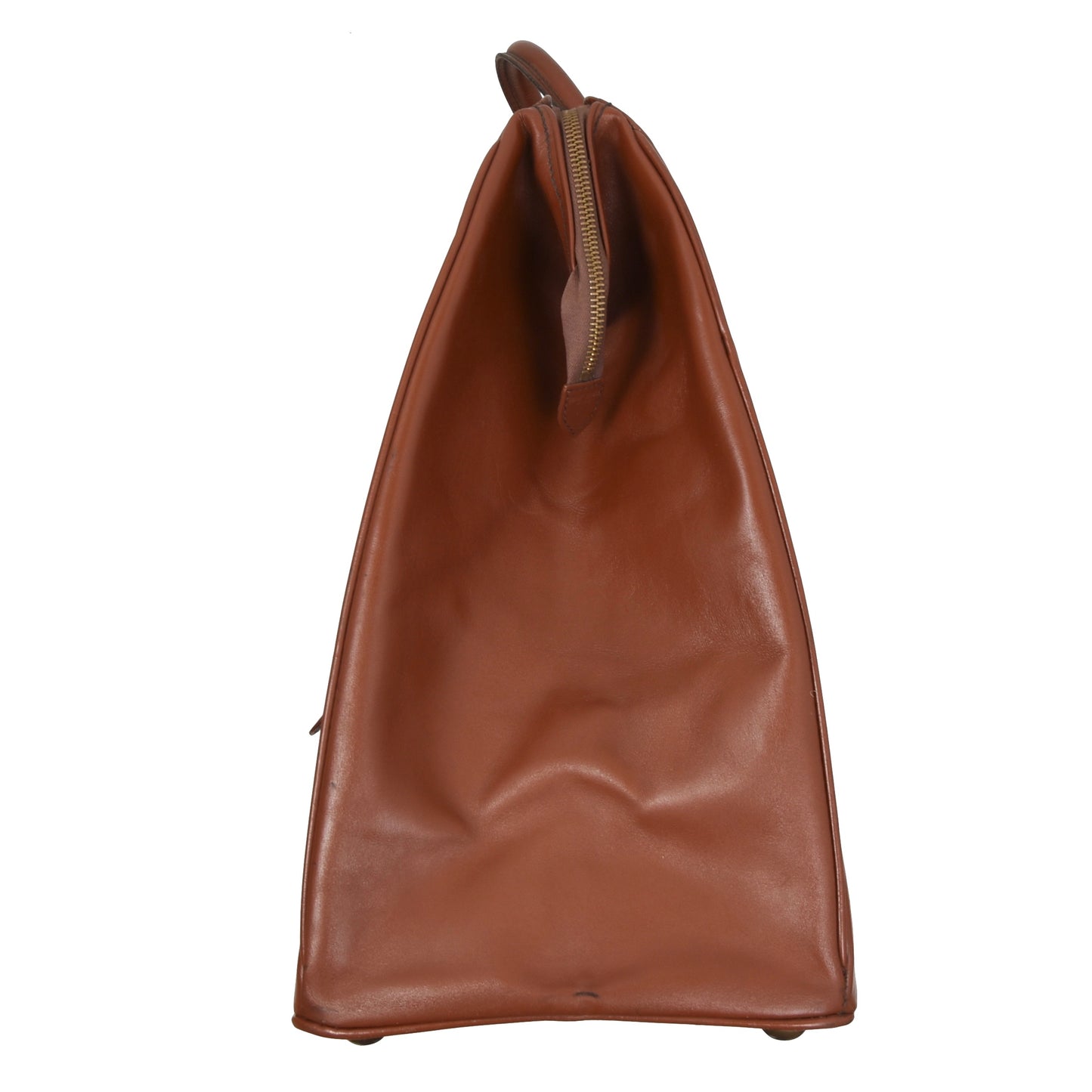 F. Schulz Wien Leather Weekender Bag - Tan