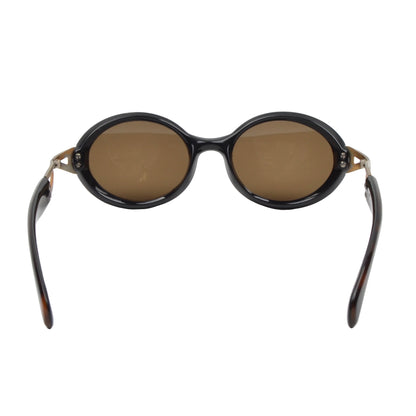 Vintage Karl Lagerfeld Sunglasses - Brown & Gold