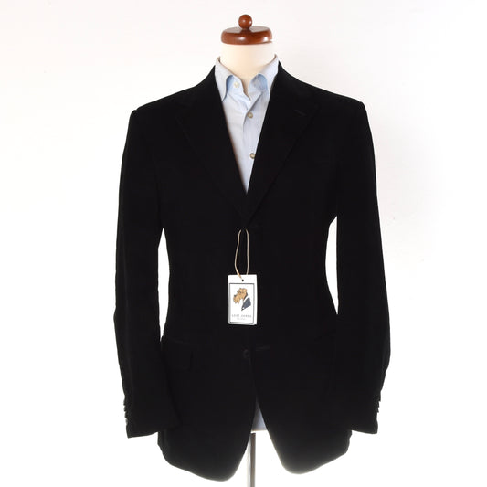 Ermenegildo Zegna Soft Cordjacke - Schwarz