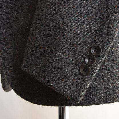 Boglioli Dover Woll-Tweed-Jacke Größe 54 - Grau gesprenkelt