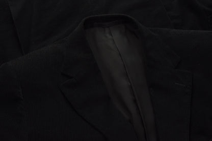 Ermenegildo Zegna Soft Corduroy Jacket - Black
