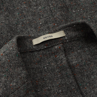 Boglioli Dover Woll-Tweed-Jacke Größe 54 - Grau gesprenkelt