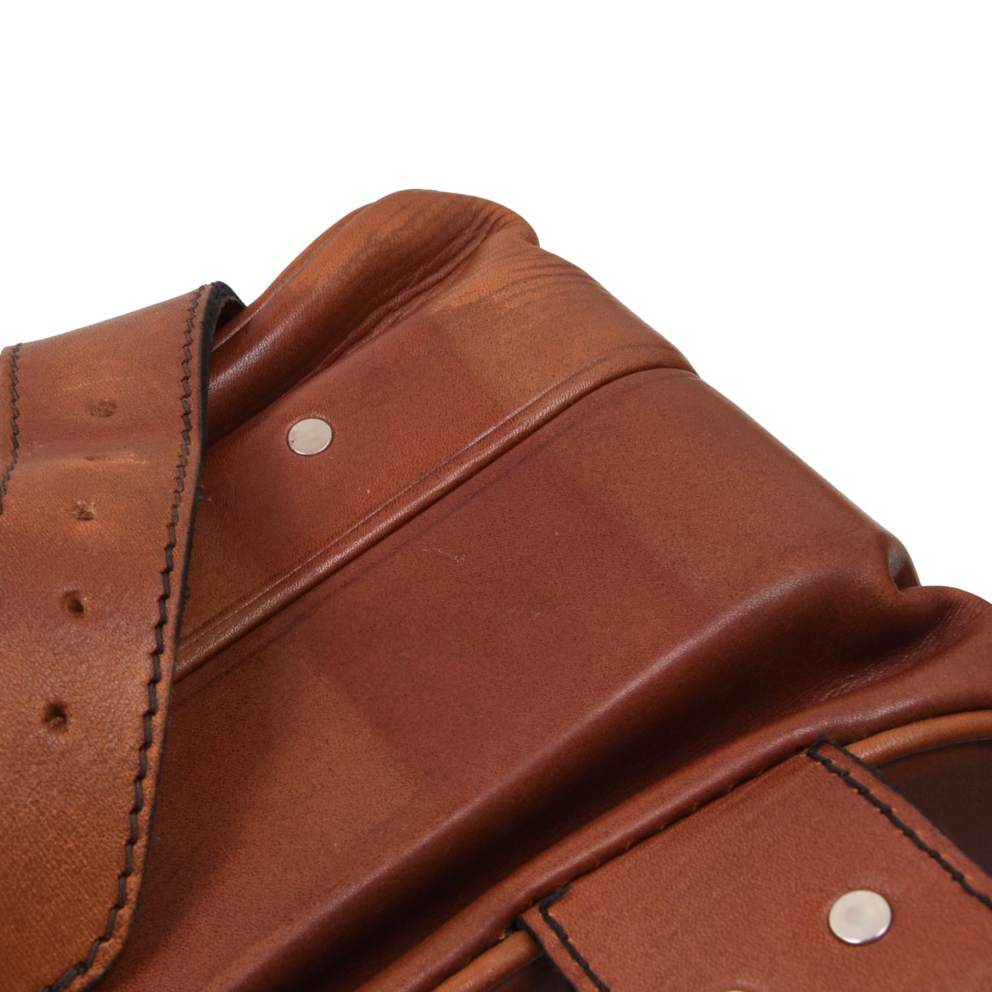 Creation Esquire Kleiner Handgepäckkoffer aus Leder – Cognacbraun