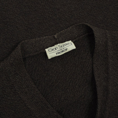 Gran Sasso Strickjacke Größe VIII/XXL - Olivbraun-Grün