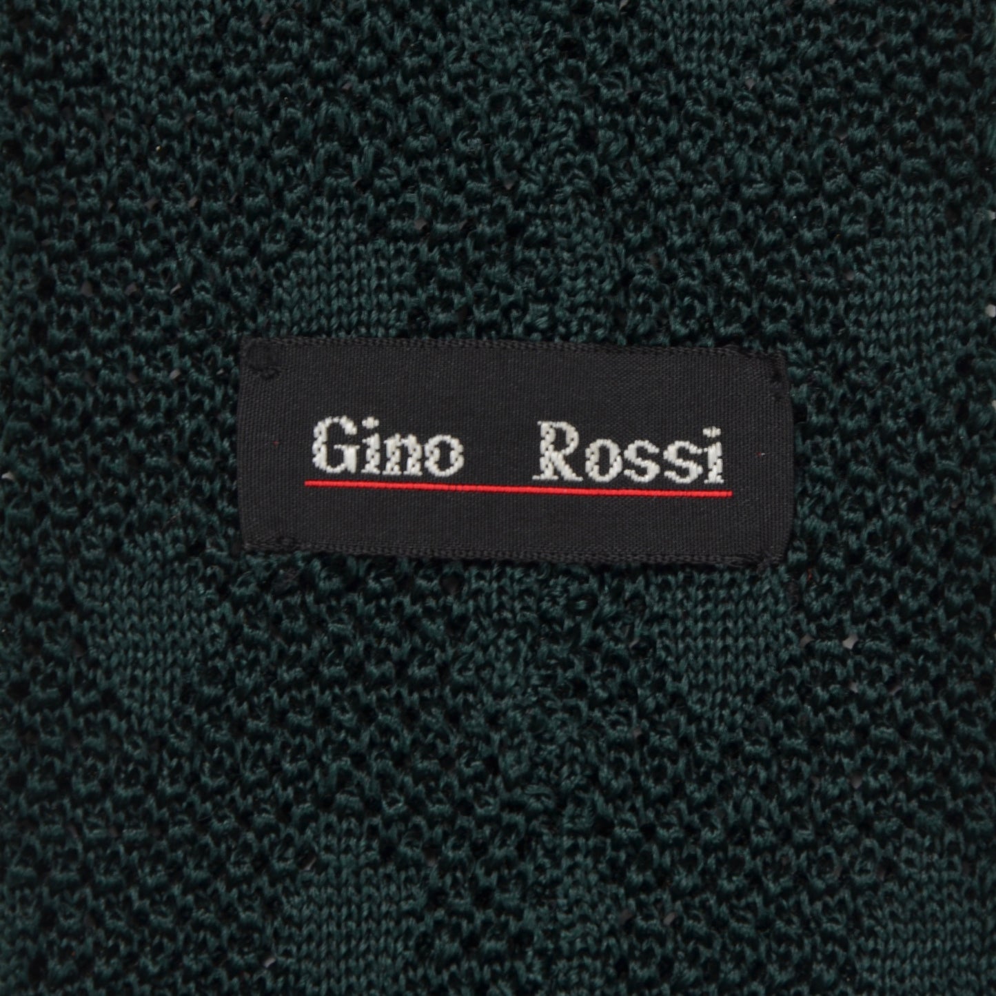 Gino Rossi Strick-Seidenkrawatte - Grün