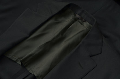 Scuderi Jacket Loro Piana Super 120s Wool Size 52 - Green