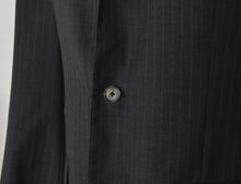 Laden Sie das Bild in den Galerie-Viewer, Dantendorfer Chalk Stripe Anzug Größe 46 - Grau