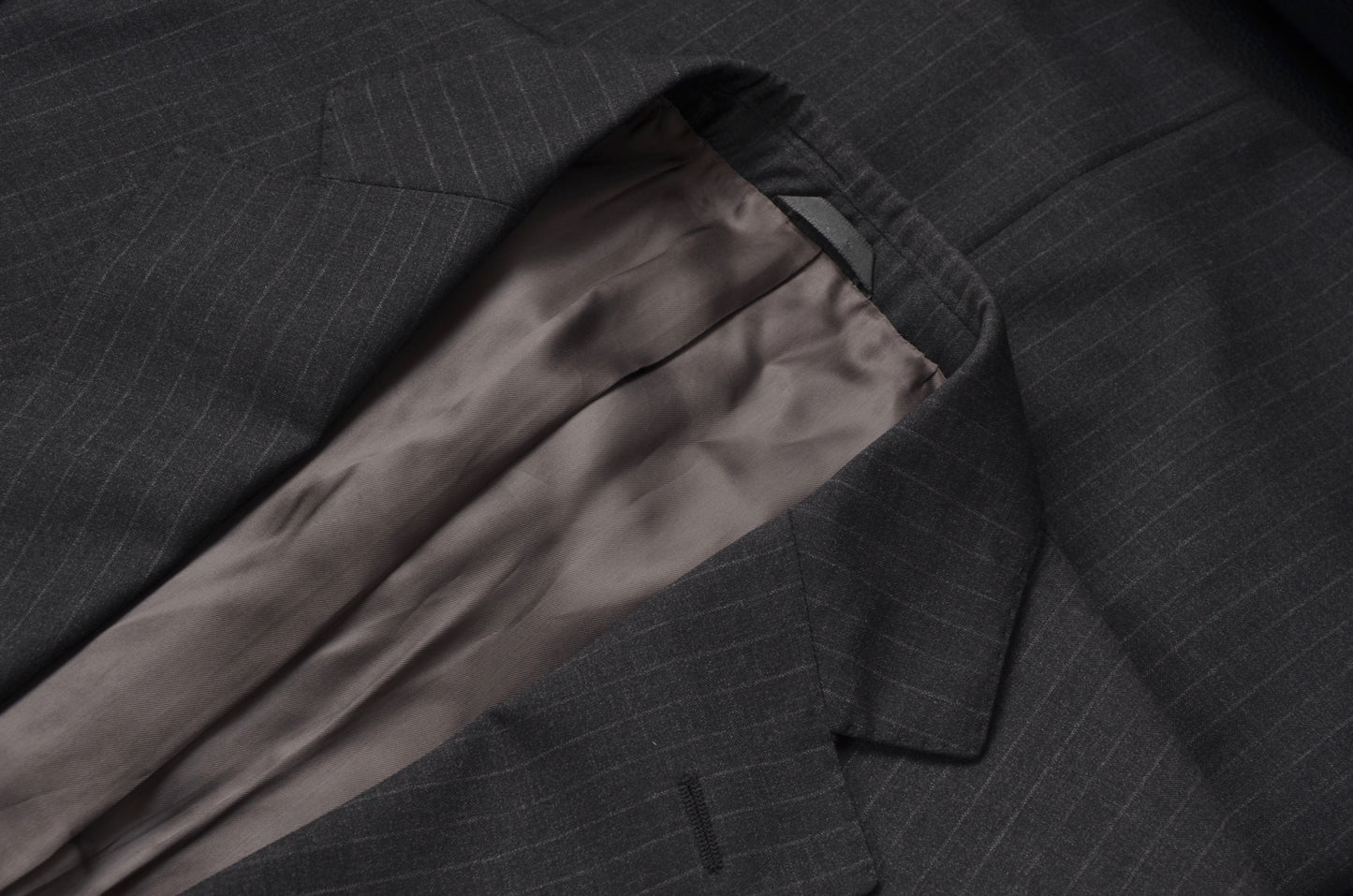 Dantendorfer Chalk Stripe Anzug Größe 46 - Grau